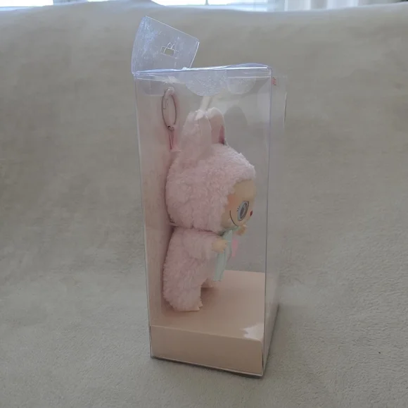 🩷Mokoko Close To Sweet Series Vinyl Plush Pendant with Pink Tag Version - Picture 3 of 10